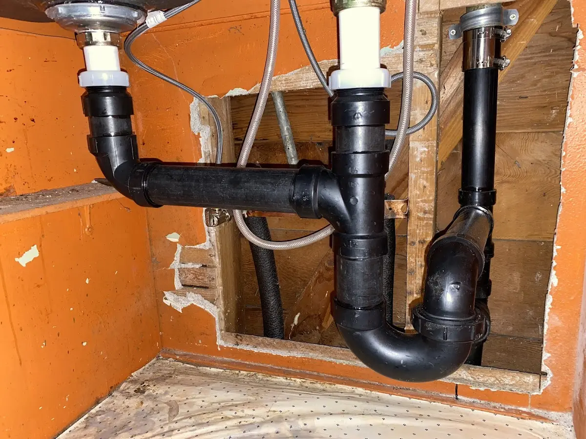 Professional Repiping Services equipment and tools on the job in Woodbridge